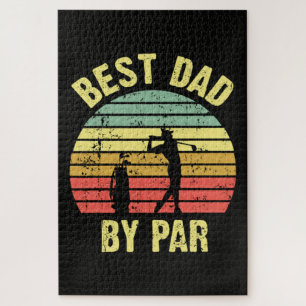 Best Dad By Par Jigsaw Puzzle