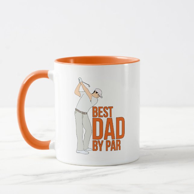 Best Dad By Par Mug (Left)