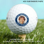 Best Dad By Par Personalized Modern Golfer Photo Golf Balls<br><div class="desc">Best Dad By Par ... Two of your favourite things , golf and your kids ! Now you can take them with you as you play 18 holes . Customize these golf balls with your child's favourite photo and name . Great gift to all golf dads and golf lovers ,...</div>