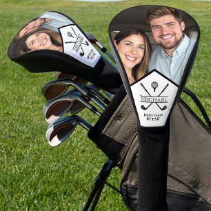Best Dad By Par Photo for Father's Day Golf Head Cover