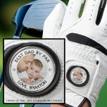 BEST DAD BY PAR Photo Personalized Golf Glove<br><div class="desc">Create a personalized golf glove for the golf enthusiast father (or anyone) with an editable title BEST DAD BY PAR and your custom text in your choice of colours. Makes a great Father's Day, Dad birthday or holiday gift. ASSISTANCE: For help with design modification or personalization, colour change, resizing, transferring...</div>