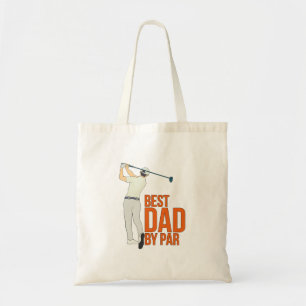 Best Dad By Par Tote Bag