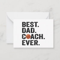 Best Dad Coach Ever Basketball Father Sport Gift