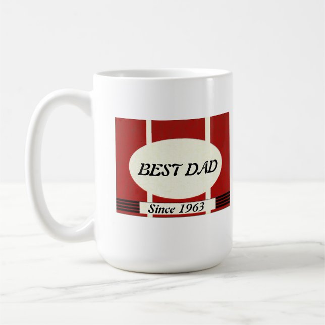 Best Dad Customizable Cup (Left)