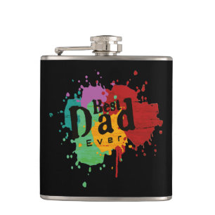 Best Dad Ever 2023 Hip Flask