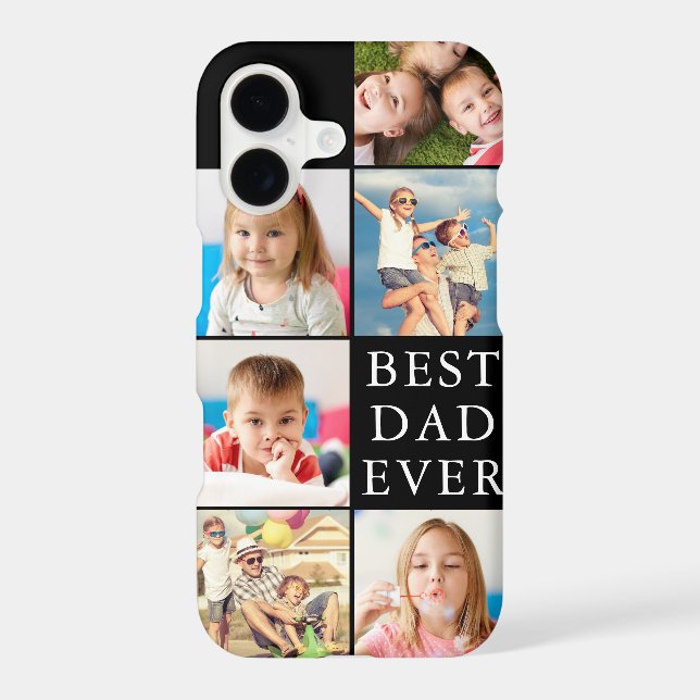 BEST DAD EVER 6 Collage photo (Verso)