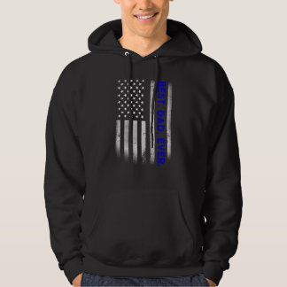 Best  Dad  Ever  American Flag   Father's Day   Hoodie
