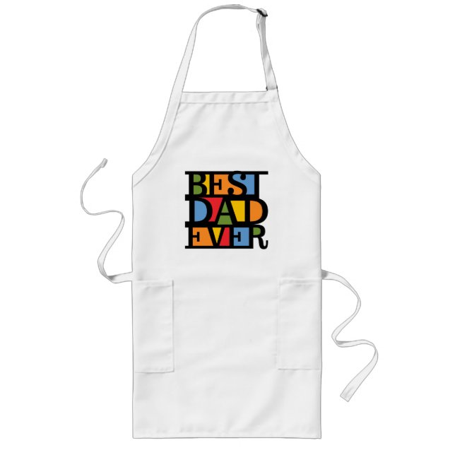BEST DAD EVER apron (Front)