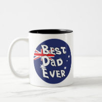 Best Dad Ever Australia Flag