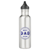 Best DAD Ever Badge Logo Design
