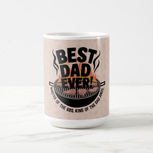 Best Dad Ever BBQ Design – King of the Grill  Coffee Mug