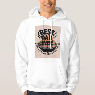 Best Dad Ever BBQ Design – King of the Grill  Hoodie