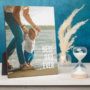 Best Dad Ever Best Father Ever custom photo Plaque