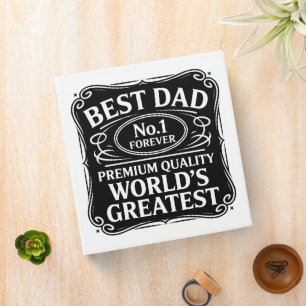 Best Dad Ever Binder