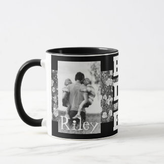 Best Dad Ever black and white Mug