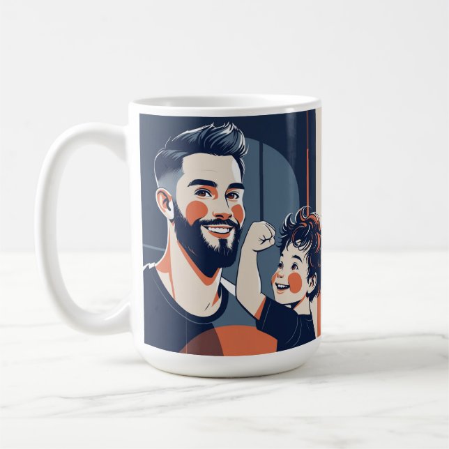 Best Dad Ever Classic Mug – Father’s Day Gift Idea (Left)