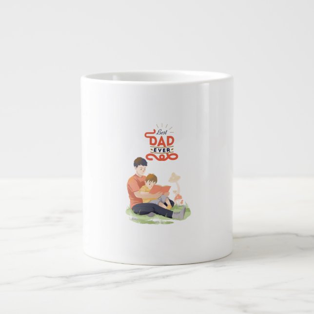 Best dad ever coffee mug (Front)