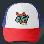 Best Dad Ever Colourful Retro Father’s Day Gift Trucker Hat<br><div class="desc">Best Dad Ever Colourful Retro Father’s Day Gift Trucker Hat</div>