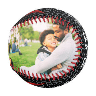 Best Dad Ever Cool Photo Collage Family Keepsake Baseball