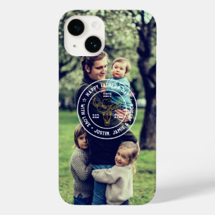 Best Dad Ever Cowboy Hat Custom Photo Father's Day Case-Mate iPhone 14 Case