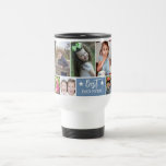 Best Dad Ever Create Your Own 10 Photo Collage  Travel Mug<br><div class="desc">Photo Collage Mug - A special gift for dad personalized with 10 favourite pictures of happy memories with kids.</div>