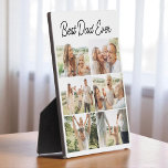 Best Dad Ever Custom 6 Photo Collage Plaque<br><div class="desc">Celebrate your favourite guy with this heartfelt Best Dad Ever 6-photo collage plaque. Personalize it with your favourite family moments to create a keepsake he’ll treasure forever. Whether it’s for Father’s Day, his birthday, or just because, this custom plaque is a meaningful way to say “thank you” with love. The...</div>