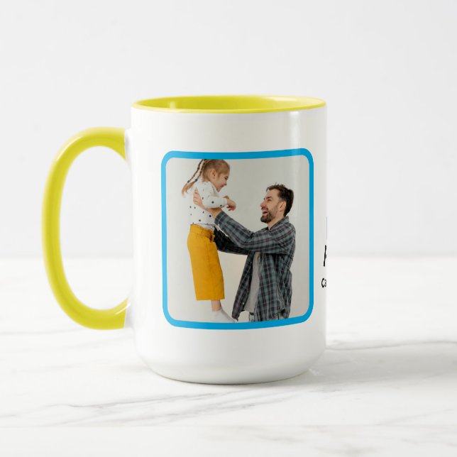 Best Dad Ever Custom Gift Mug (Left)