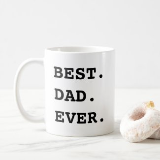Best Dad Ever Custom Name Text Fathers day gift