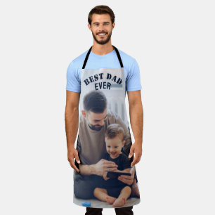 Best Dad Ever Custom Photo collage Create Your Own Apron