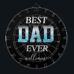 Best Dad Ever Custom Photo Father's Day  Dartboard<br><div class="desc">Best Dad Ever Custom Photo Father's Day 
This trendy,  elegant summer  Dart Board of 2024,  Customize these happy Father's Day,  DAD with your child's favourite photo and name. A great gift to all  Dart Board and a photo,  from the kids! "Best Dad Ever" Custom Photo Father's Day  Dart Board</div>