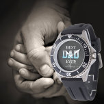 Best Dad Ever Custom Photo Father's Day  Watch<br><div class="desc">Best Dad Ever Custom Photo Father's Day 
This trendy,  elegant summer Watch of 2024,  Customize these happy Father's Day,  A great gift to all Watch,  from the kids! "Best Dad Ever" Custom Photo Father's Day Watch</div>