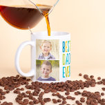 Best Dad Ever Custom Photo Mug<br><div class="desc">Personalize this mug with your text and photo(s) to create a one-of-a-kind gift! Available in more colours.</div>