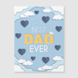 Best Dad Ever Cute Father's Day Card