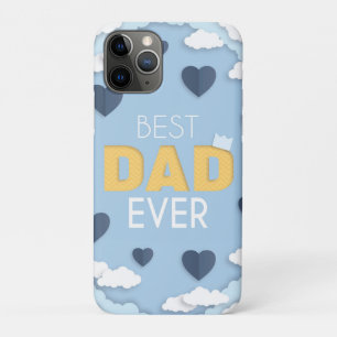 Best Dad Ever Cute Father's Day iPhone 11 Pro Case