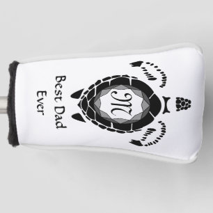 Best Dad Ever Diamond Sea Turtle Golf Head Cover