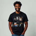 Best Dad Ever | Father's Day 6 Photo Collage Tri-Blend Shirt<br><div class="desc">Celebrate Father's Day with a gift that captures the essence of family love and cherished memories. Our Best Father Ever Photo Collage T-Shirt features a personalized 6-photo collage grid, perfect for displaying your special family photos and unforgettable moments with Dad. The design is elegantly crafted with "Best Dad Ever" in...</div>