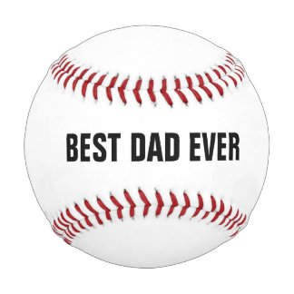 Best Dad Ever Father's Day Birthday Simple Gift Baseball