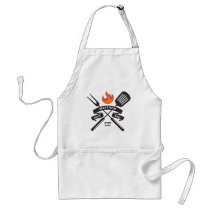 Best Dad Ever Fathers Day Custom Name Standard Apron