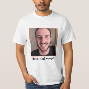 Best dad Ever! Father's Day Family Photo Collage T-Shirt