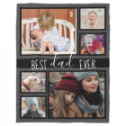 Best Dad Ever Father's Day Multi photo Grey