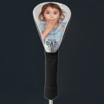 Best Dad Ever Father's Day  Personalized Photo Golf Head Cover<br><div class="desc">A special gift for the golfer dad for father's day -A photo and typography golf head cover.</div>
