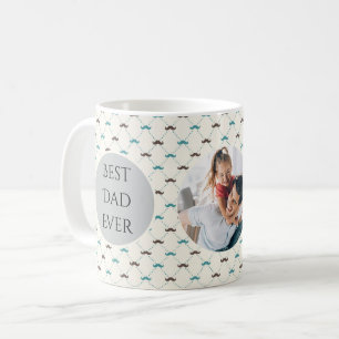 Best Dad Ever Father's Day Pesonalize Images Coffee Mug
