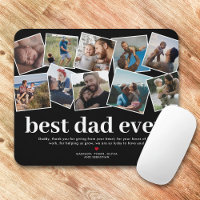 Best Dad Ever Father's Day Photo Collage