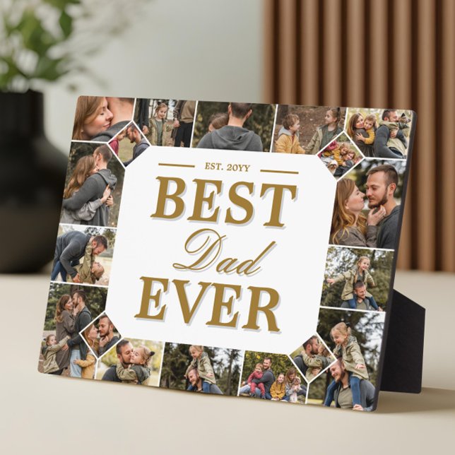 Best Dad Ever Father's Day Photo Frame Collage (Best Dad Ever Father's Day Photo Frame Collage)