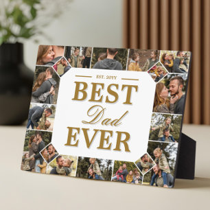 Best Dad Ever Father's Day Photo Frame Collage