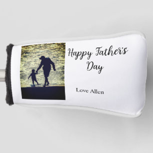 Best dad ever father's day son daughter papa dad p golf head cover