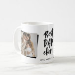 Best Dad Ever Father's Day Two Photo Coffee Mug<br><div class="desc">Best Dad Ever Father's Day Two Photo Coffee Mug features modern lettering with a message for Dad,  along with your photo.</div>