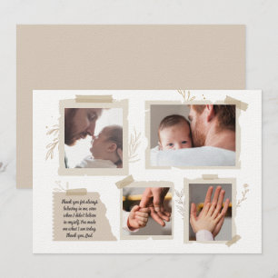 Best Dad Ever, first fathers day, happy father day Card