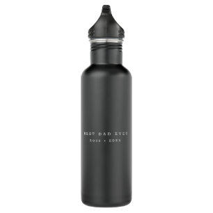 Best Dad Ever Full Personalized 710 Ml Water Bottle