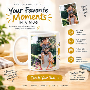 Best Dad Ever, Full Photo Personalized Coffee Mug